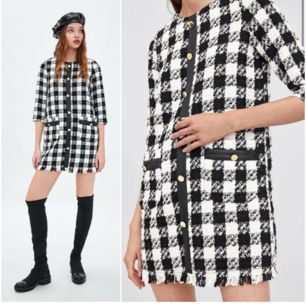 Adorable Zara Tweed Dress